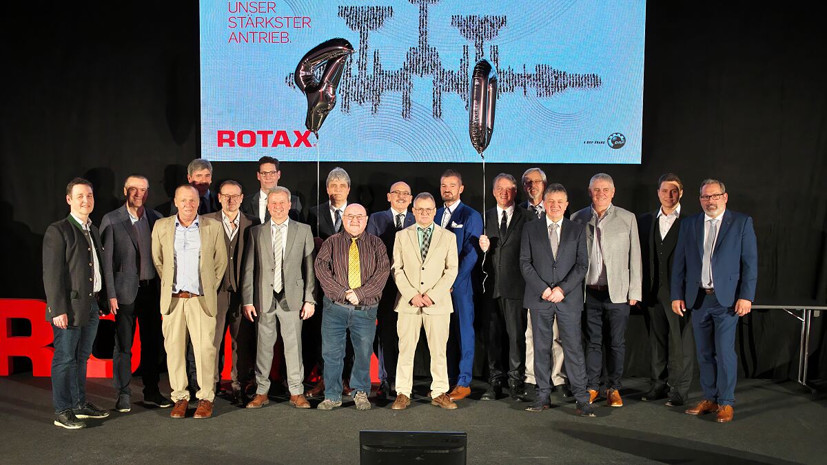 BRP-Rotax Jubilarfeier