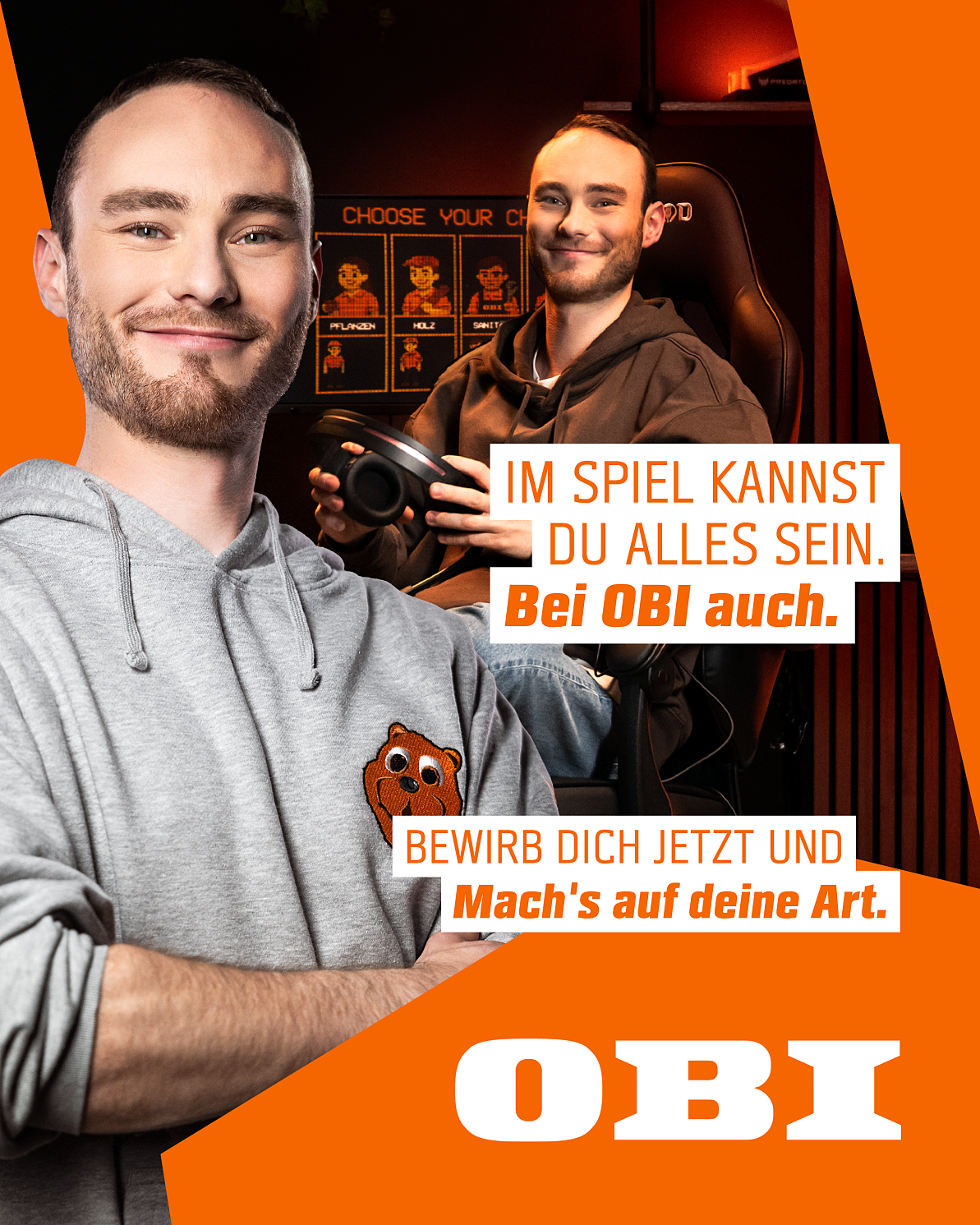 Die neue Arbeitgeber-Kampagne von OBI