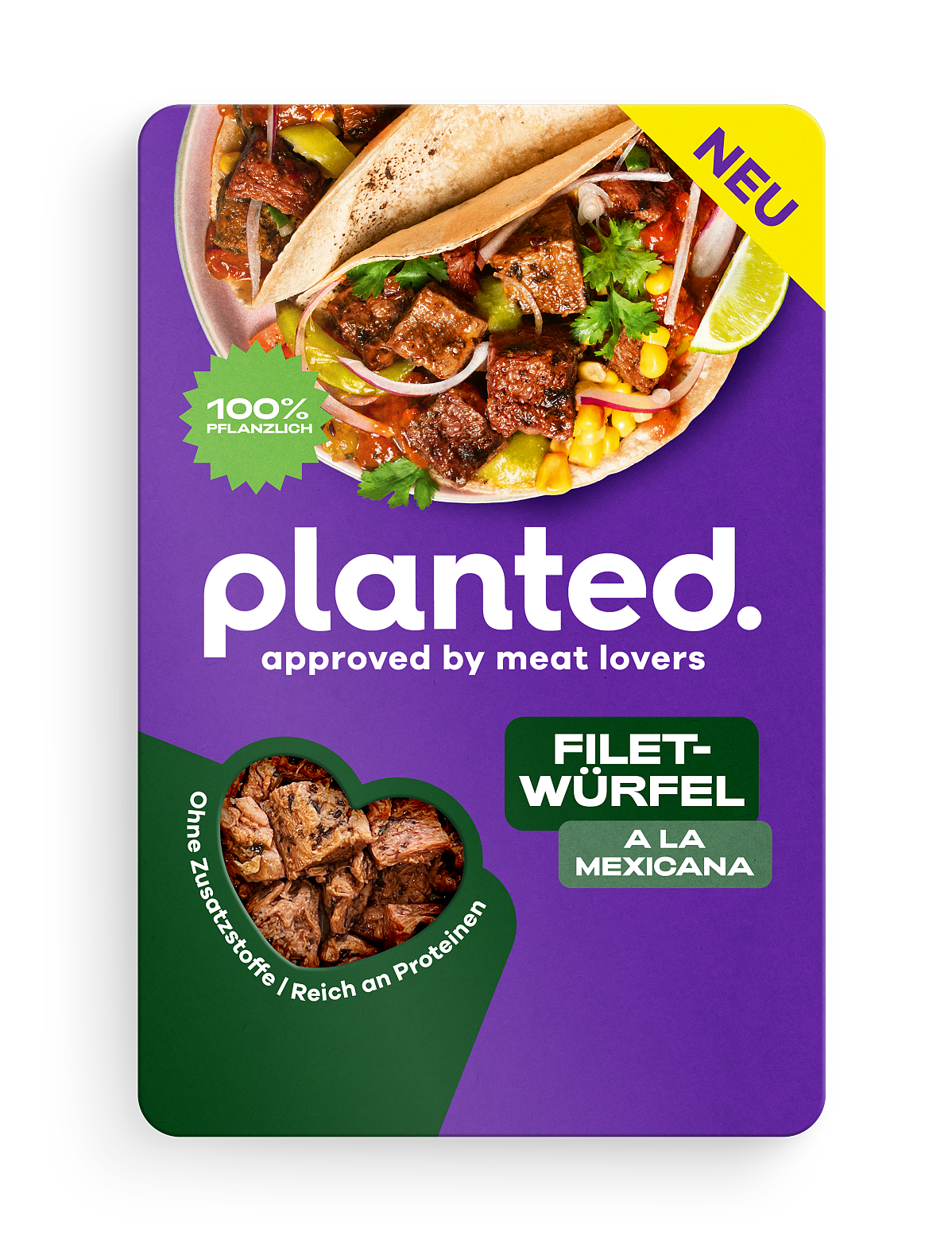 planted.filetwürfel A La Mexicana