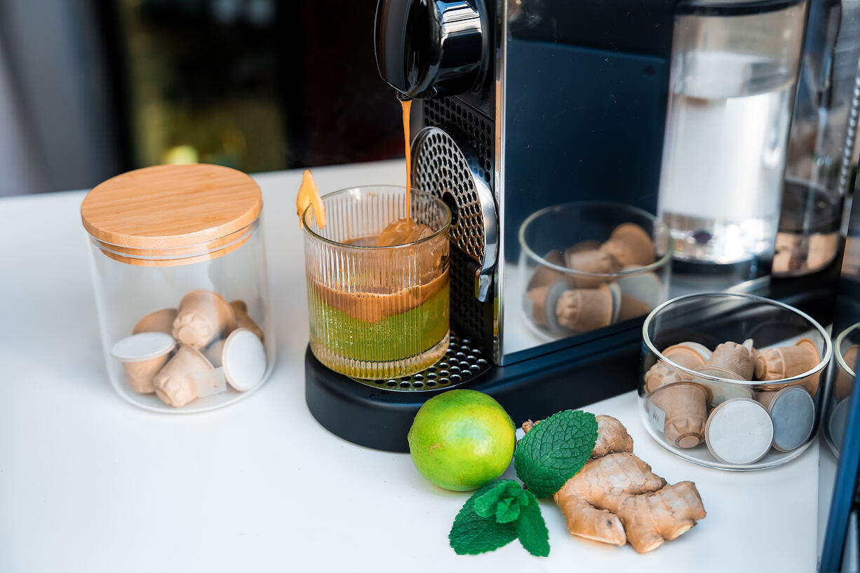 Die kreativen Rezepte von Nespresso verleihen dem Kaffeegenuss eine frische Frühlingsnote