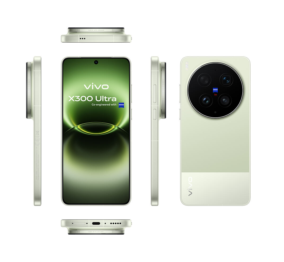 vivo X300 Ultra_green_6views