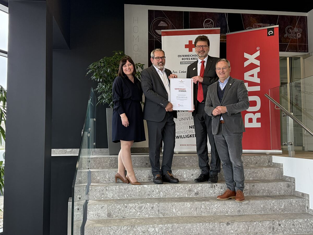 Die Kooperation wurde am 18. März bei BRP-Rotax in Gunskirchen offiziell besiegelt.