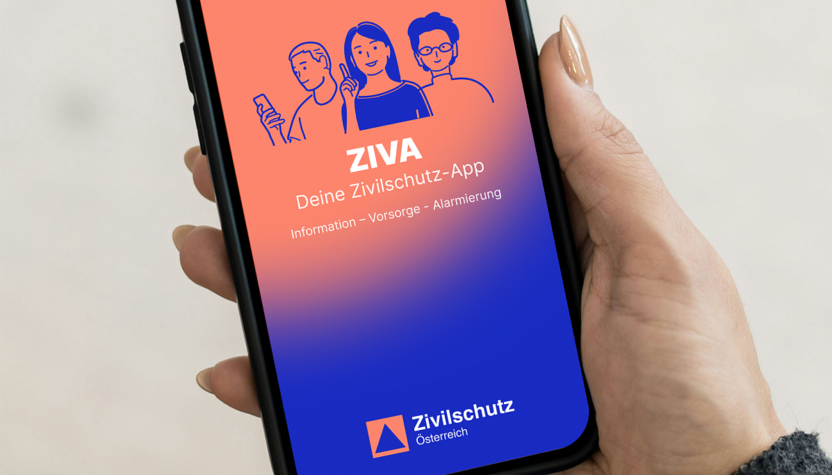 Einzigartig in Europa: Österreich entwickelt Zivilschutz-App ZIVA