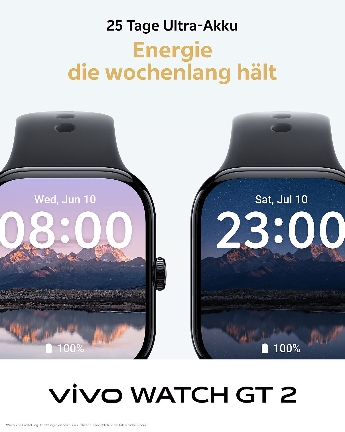vivo Watch GT2 25 Tage Ultra-Akku