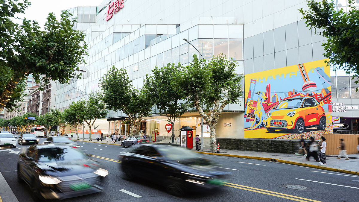 smart #2 Mural Shanghai