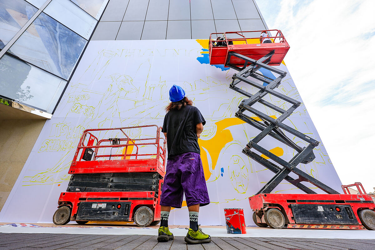 smart #2 Mural Shanghai