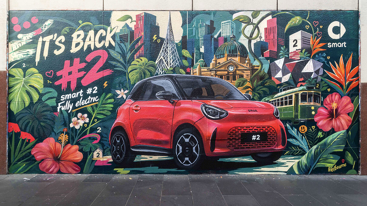 smart #2 Mural Melbourne