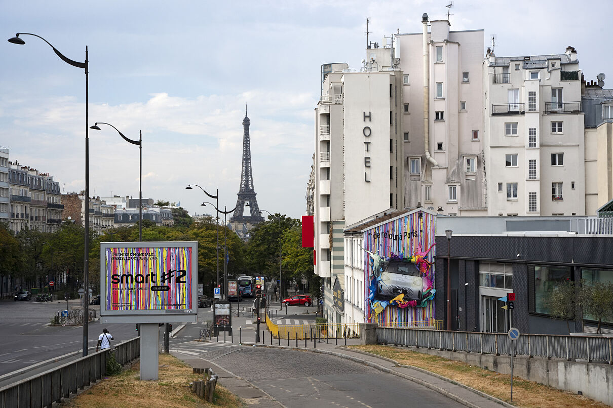 smart #2 Mural Paris
