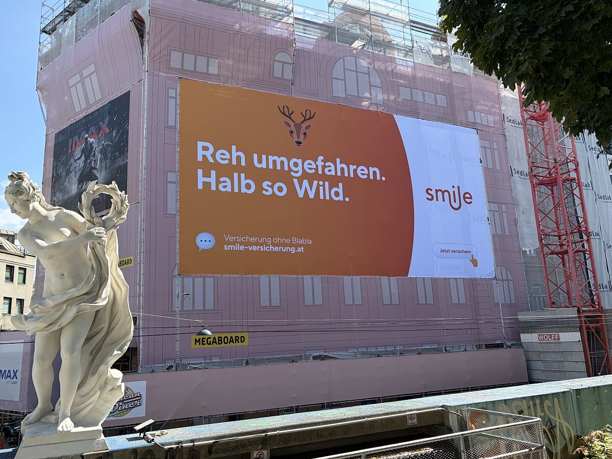 Smile Kampagne in Wien