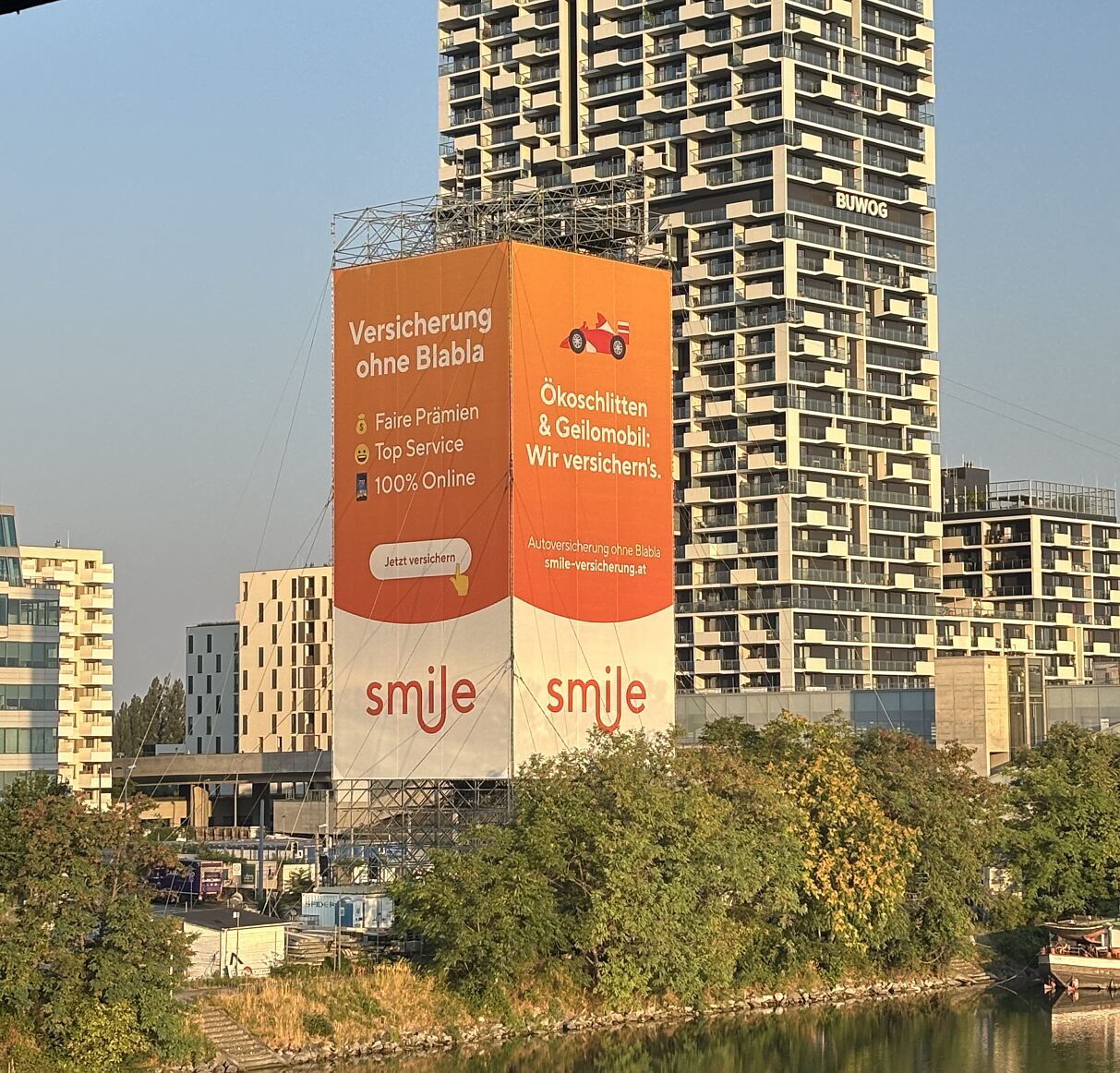 Smile Kampagne in Wien