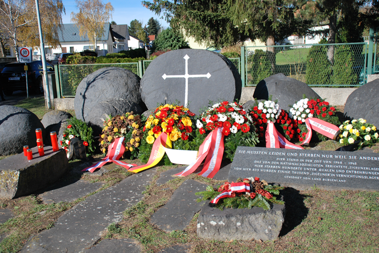 Mahnmal für Roma und Sinti in Lackenbach