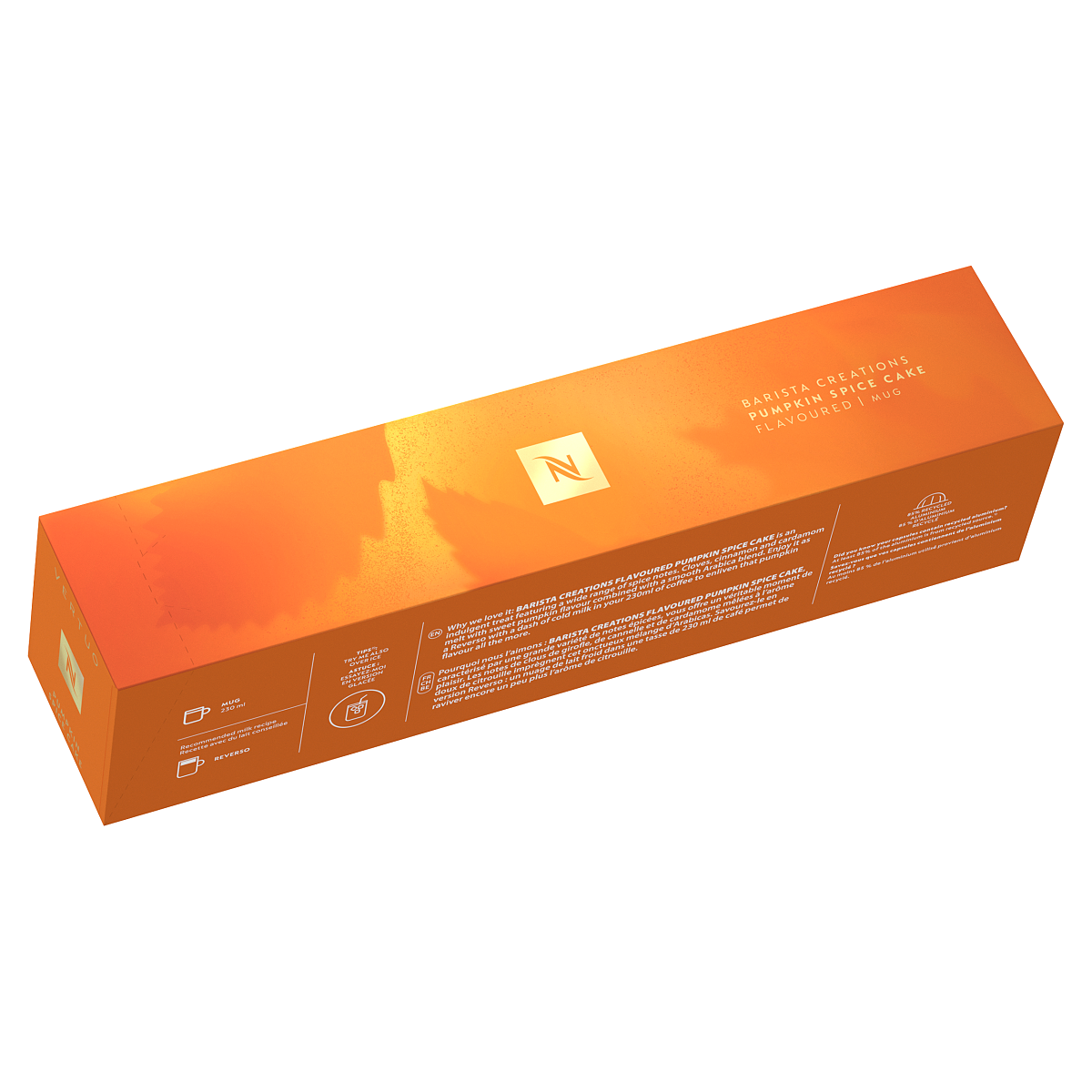 Pumpkin Spice Cake für das VERTUO System