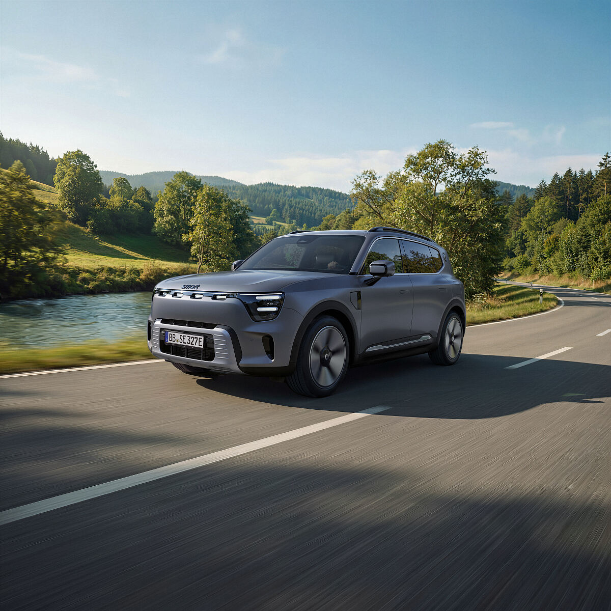 smart Hashtag5 premium AWD Interstellarblue