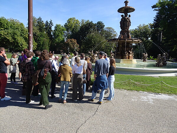 Generalsarnierter Stadtparkbrunnen in Graz