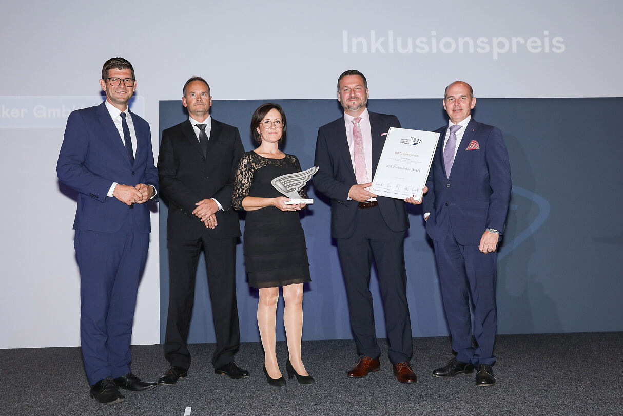 Sieger ALC-Inklusionspreis: CCE Ziviltechniker GmbH 