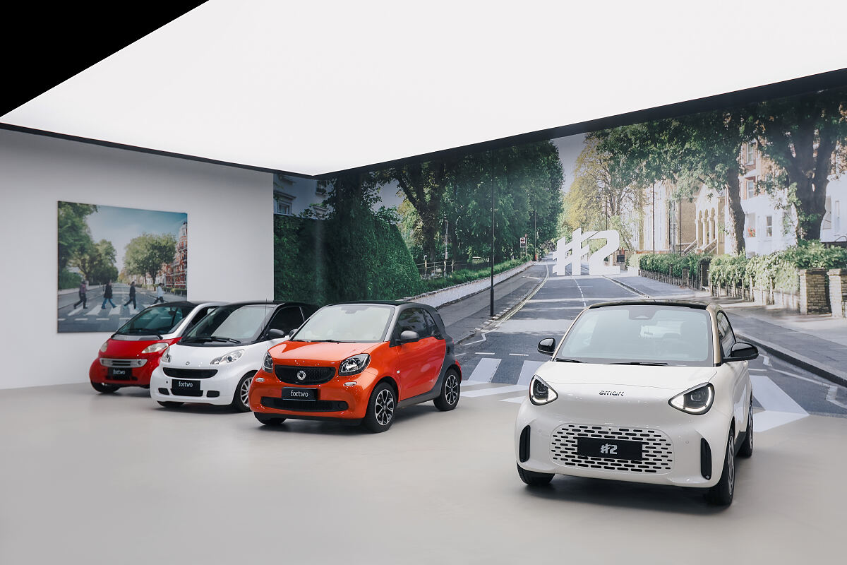 smart #2 und fortwo