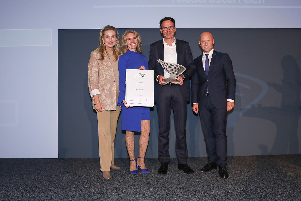 Sieger Großbetriebe Niederösterreich: Markas GmbH 