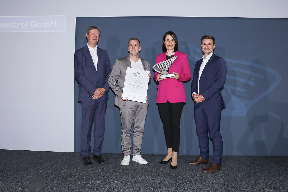 Sieger Groß- und Mittelbetriebe: ETM professional control GmbH