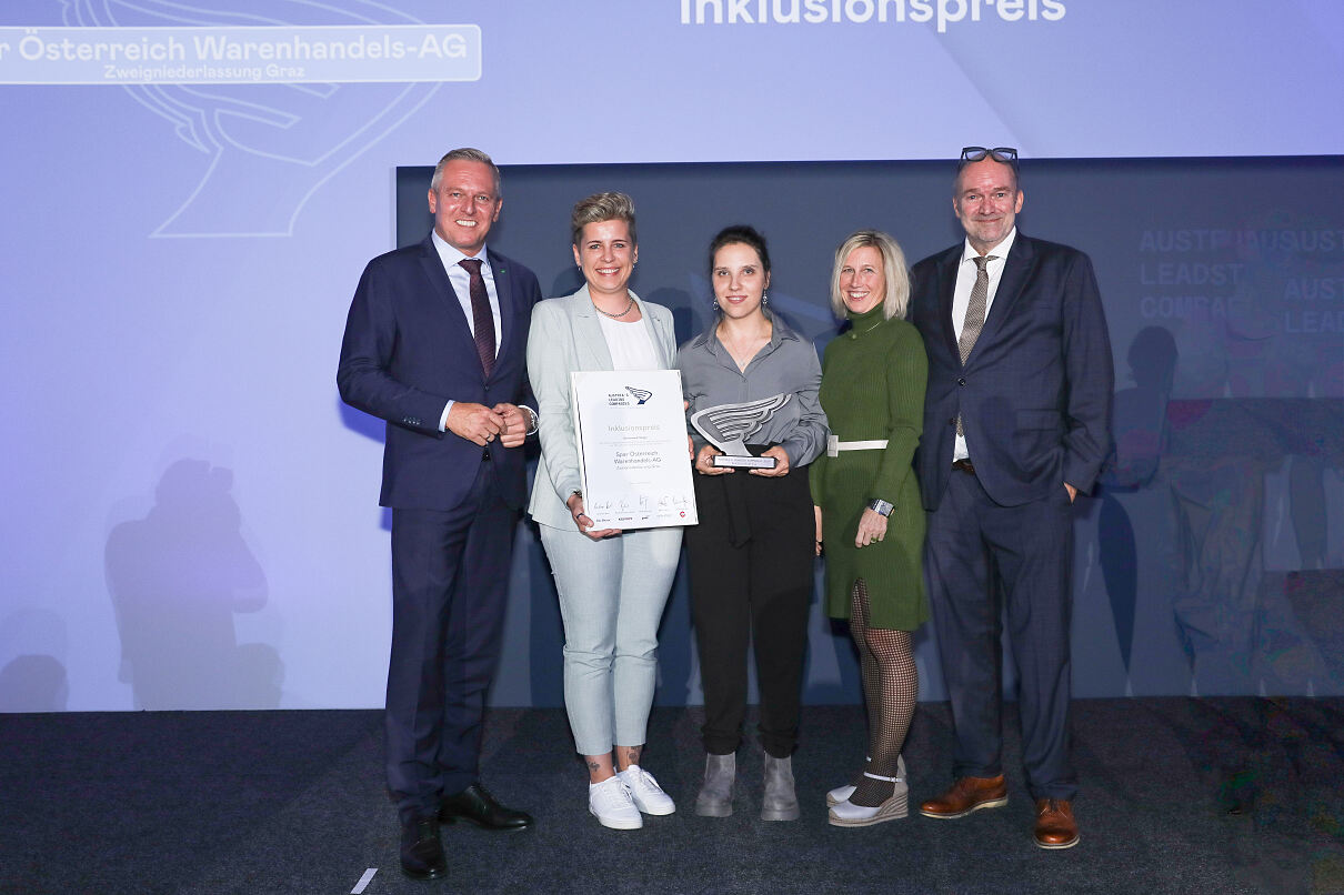 ALC-Inklusionssieger: SPAR Österreich Warenhandels-AG Zweigniederlassung Graz