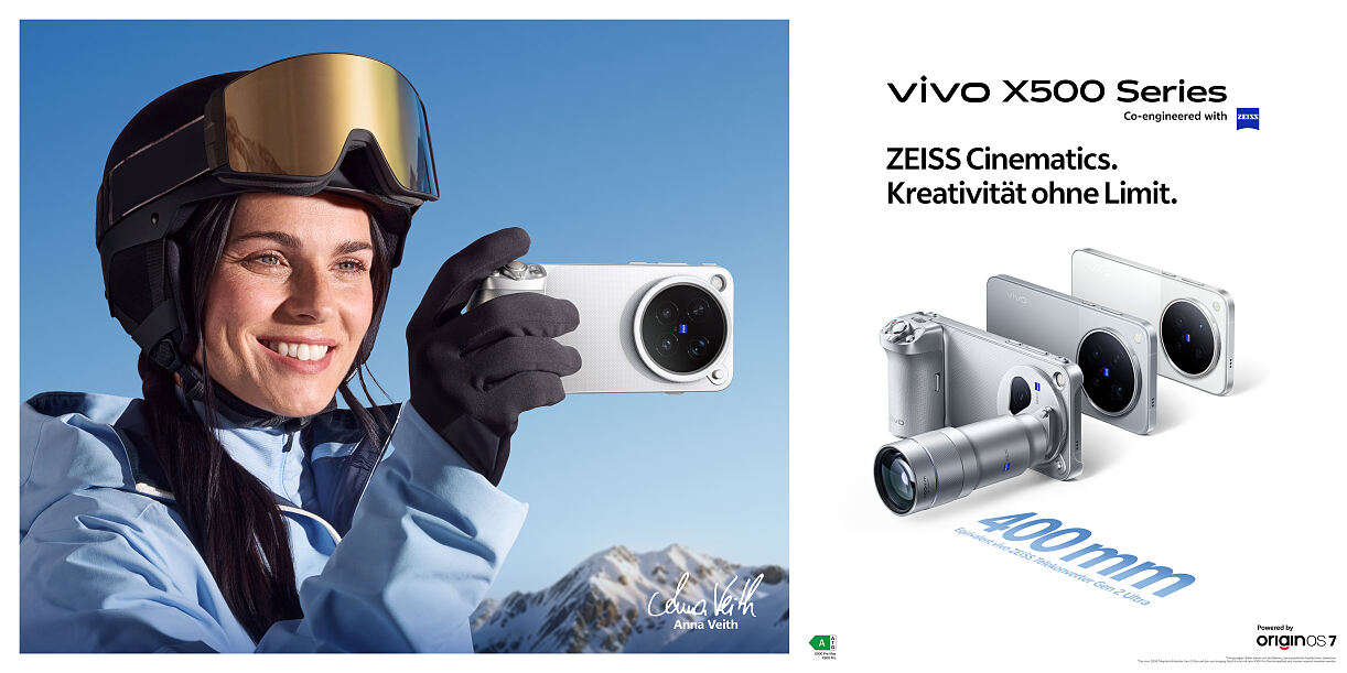 vivo X500 Serie mit Anna Veith