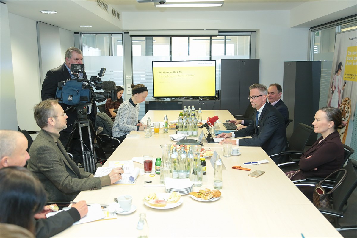 Bilanzpressekonferenz Austrian Anadi Bank