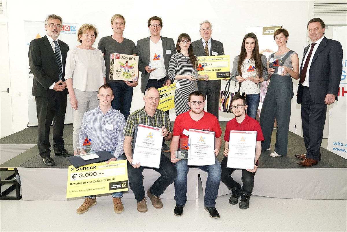 Gruppenfoto aller Preisträger