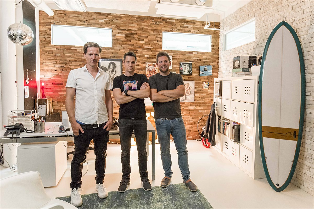Michael Katzlberger (TUNNEL23), Bernhard Forst (T-Mobile), Diego del Pozo (TUNNEL23)
