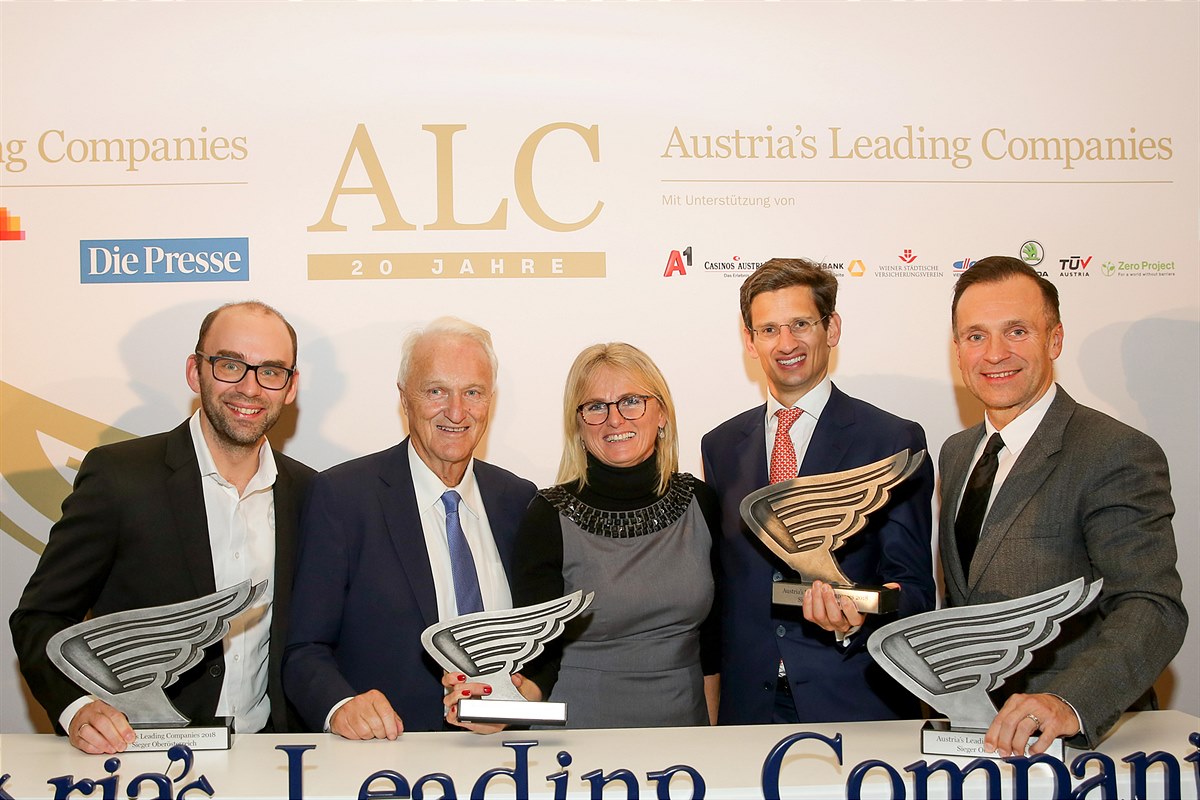 ALC Sieger Oberösterreich (v. li.):