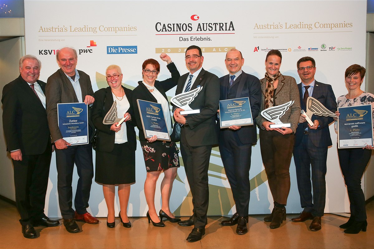 Sieger ALC Steiermark (v.l.)