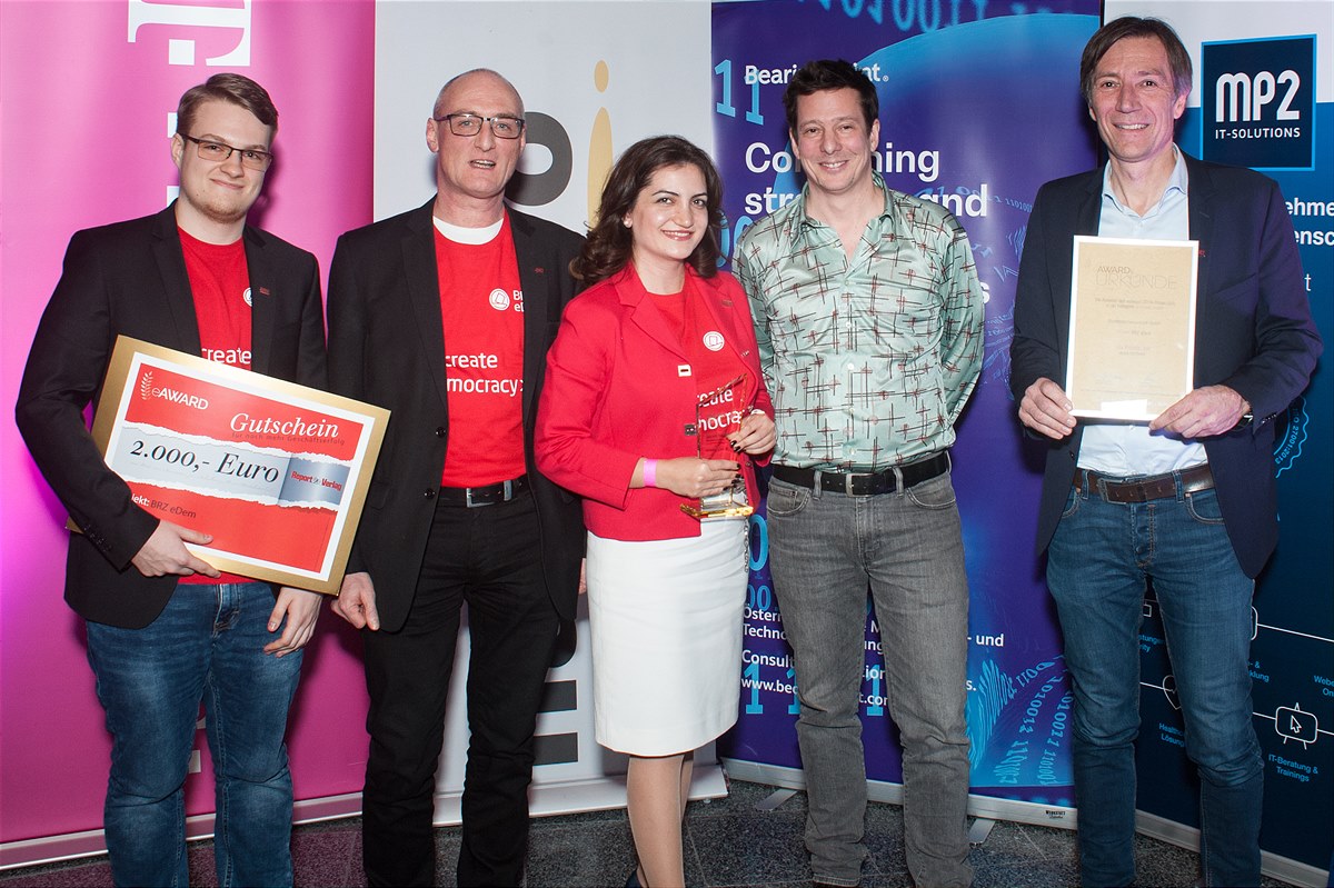 BRZ gewinnt zwei eAwards
