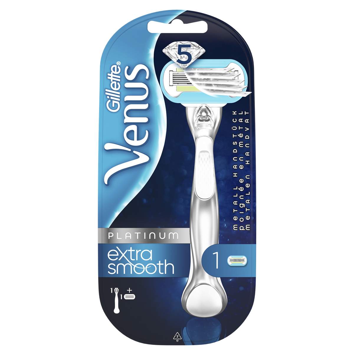 Gillette Venus Extra Smooth Platinum Packshot