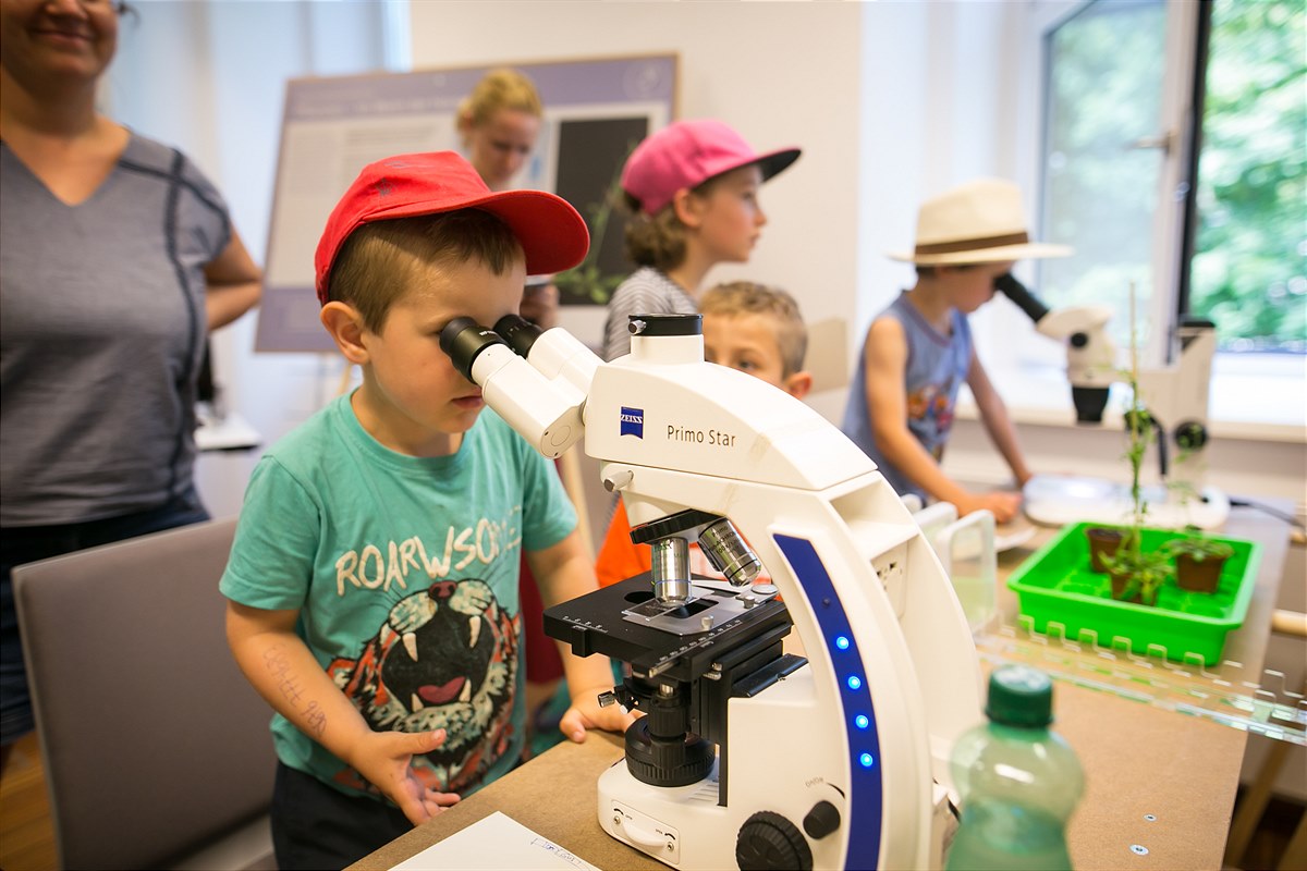  Am Open Campus gibt es für Groß und Klein Sehenswertes zu entedecken 