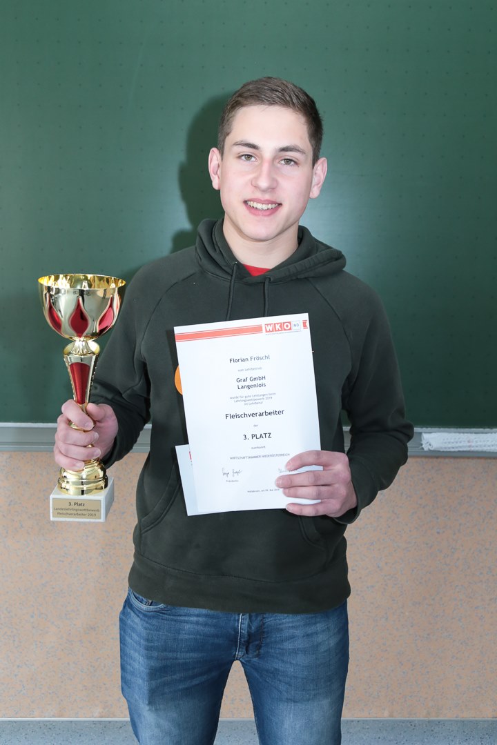 Der Drittplatzierte, Florian Fröschl
