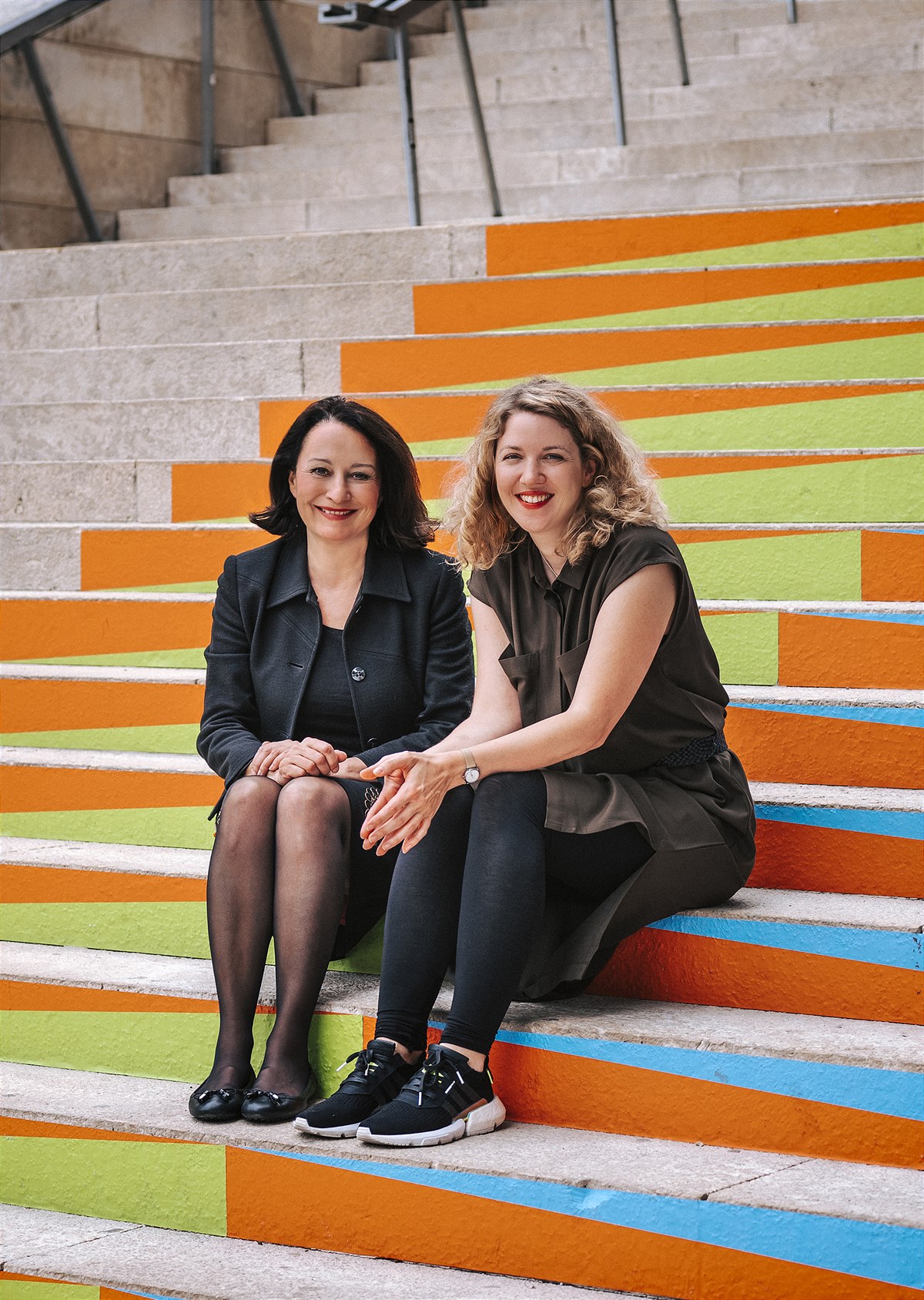 Nicola Kössler und Astrid Feldner