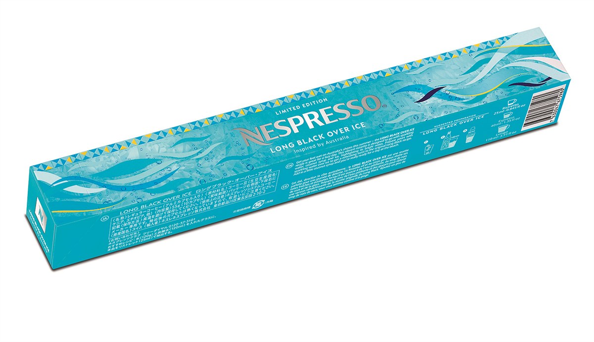 Nespresso LONG BLACK OVER ICE Schleife