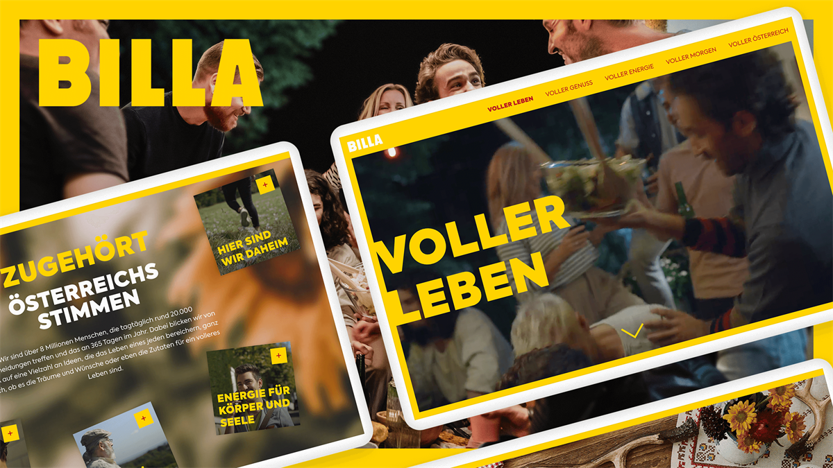 BILLA VOLLER LEBEN