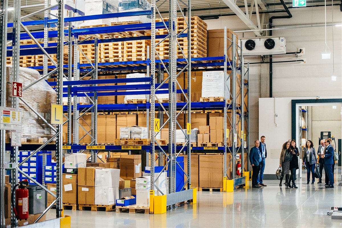 Site-Tour neues ABF Warenlager 