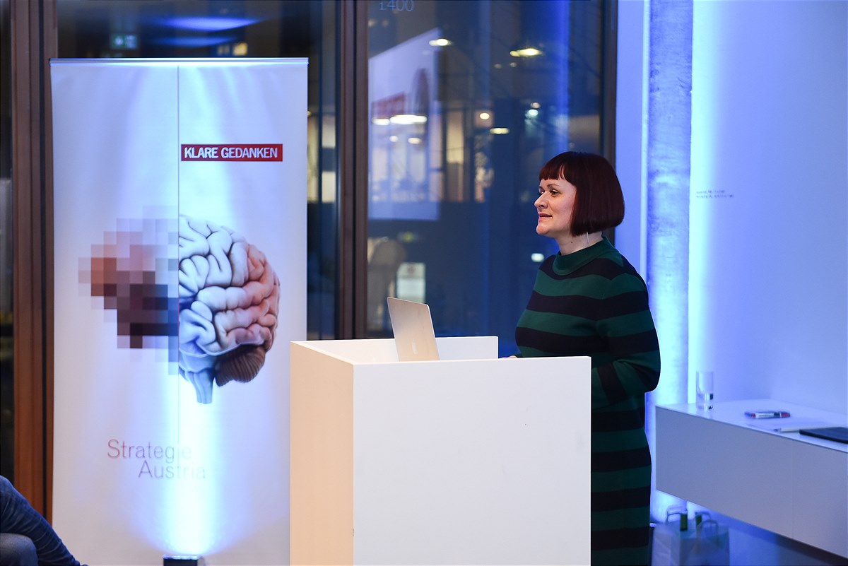 Jana David-Wiedemann, Präsidentin von Strategie Austria