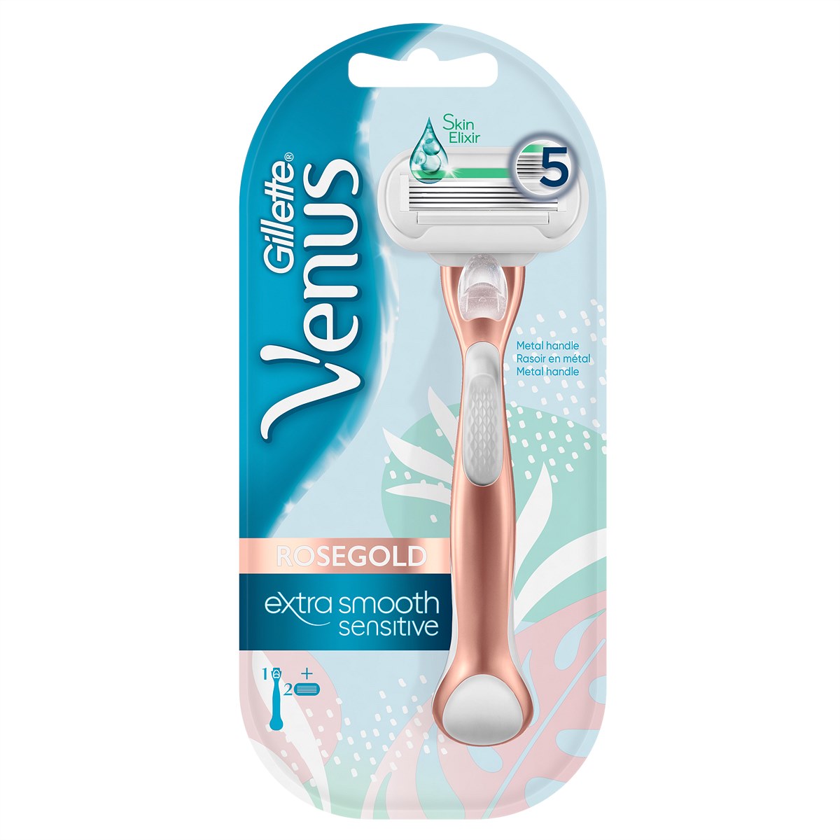 Gillette Venus Extra Smooth Sensitive RoséGold 