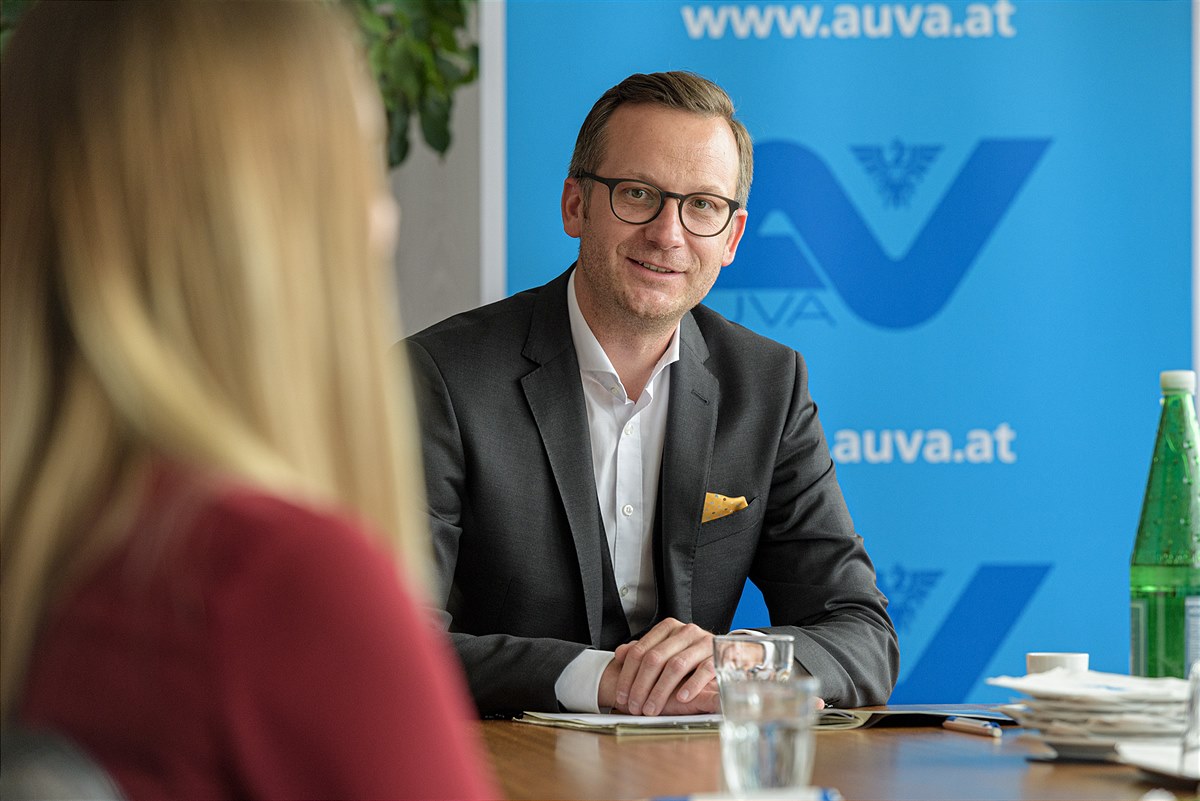 AUVA Obmann Mario Watz