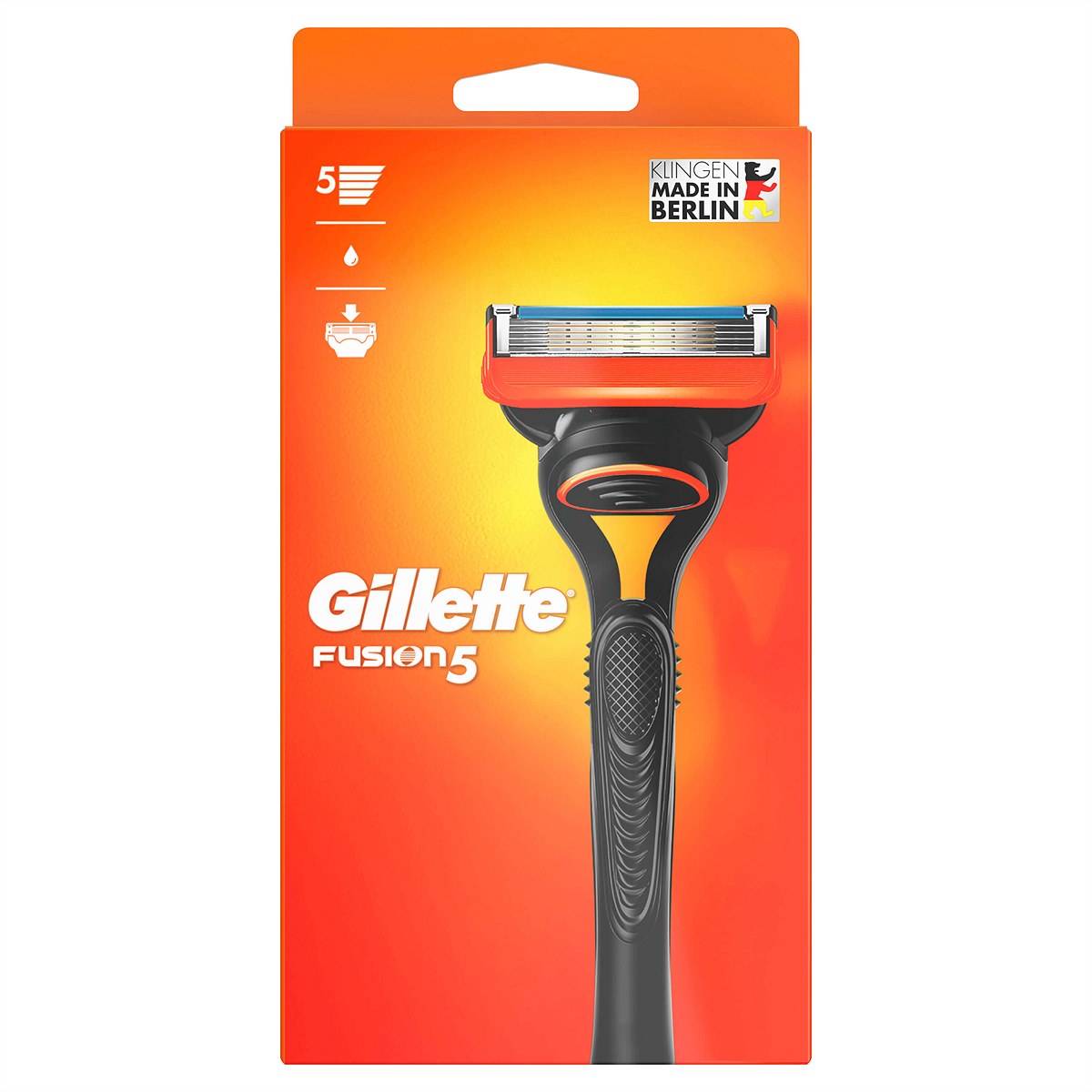 Gillette Fusion5 Packshot