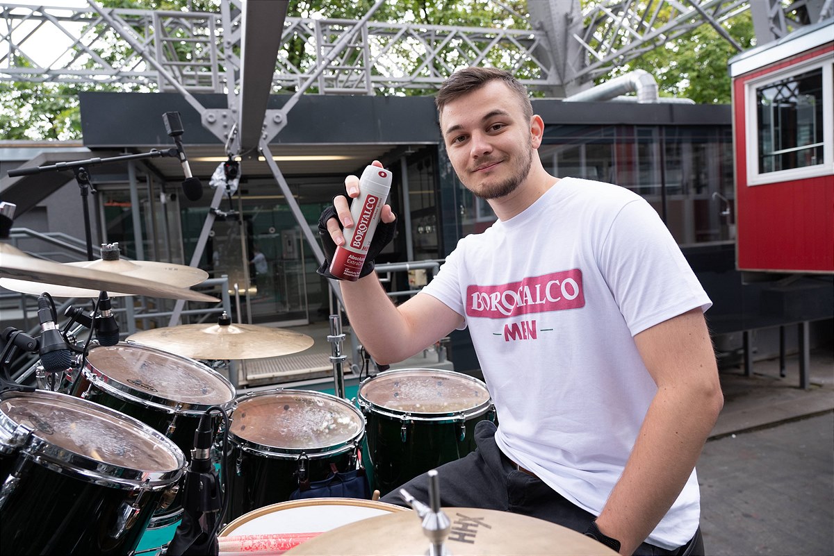 Borotalco MEN Weltrekord am Wiener Riesenrad