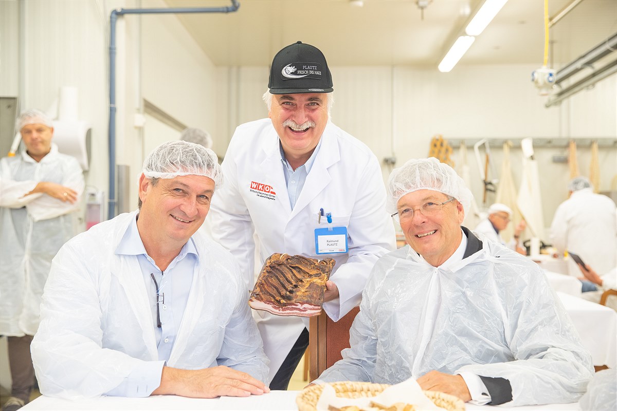 v.l.n.r. Jürgen Mandl, Raimund Plautz, Peter Kaiser