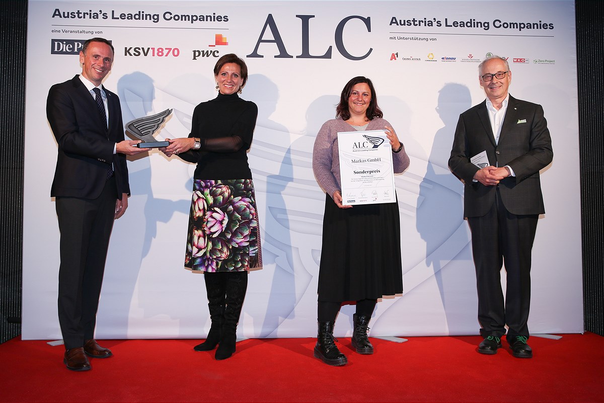 1. Platz Sonderpreis: Markas GmbH aus St. Pölten