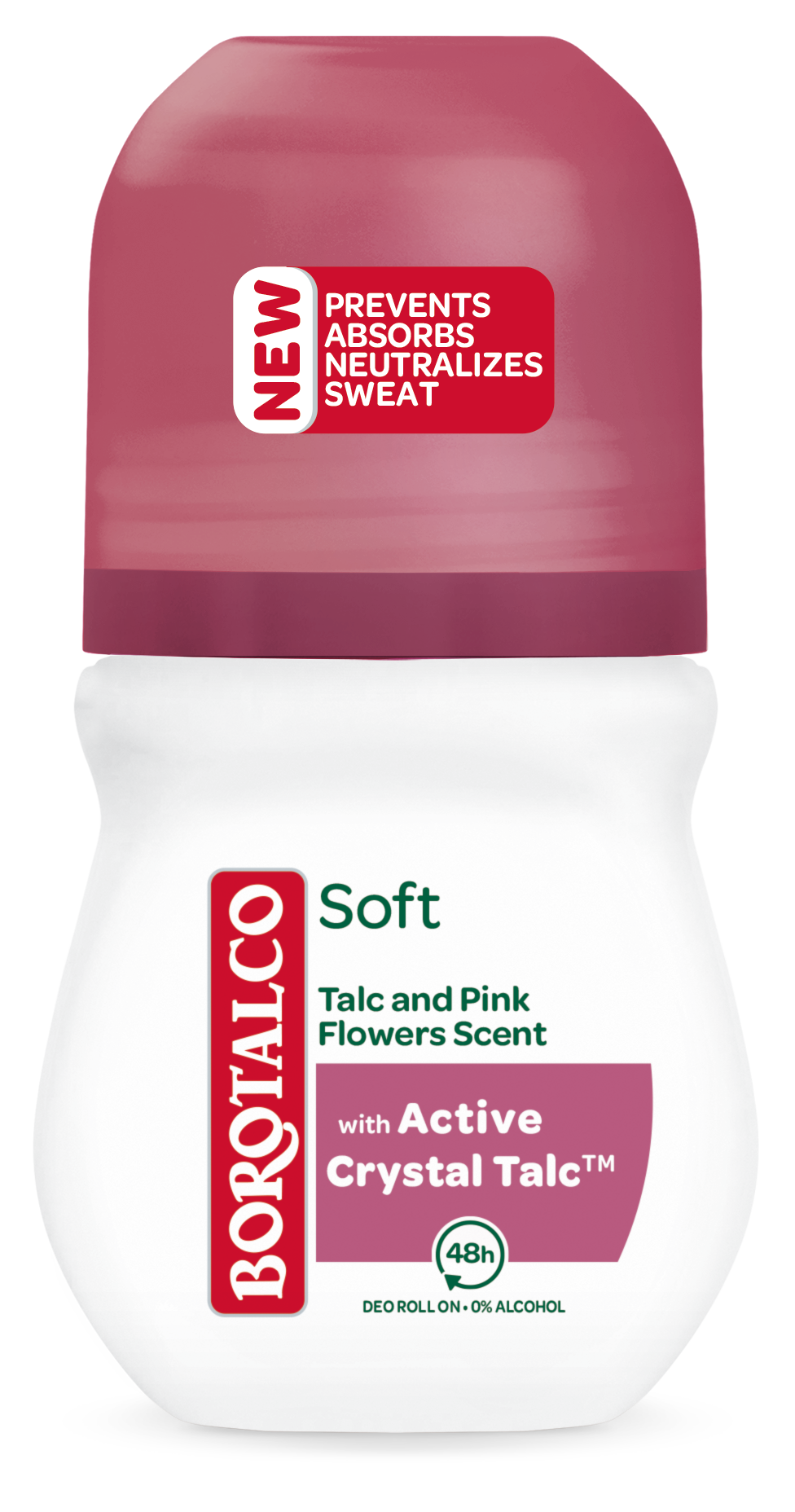 Borotalco SOFT mit Active Crystal Talc™