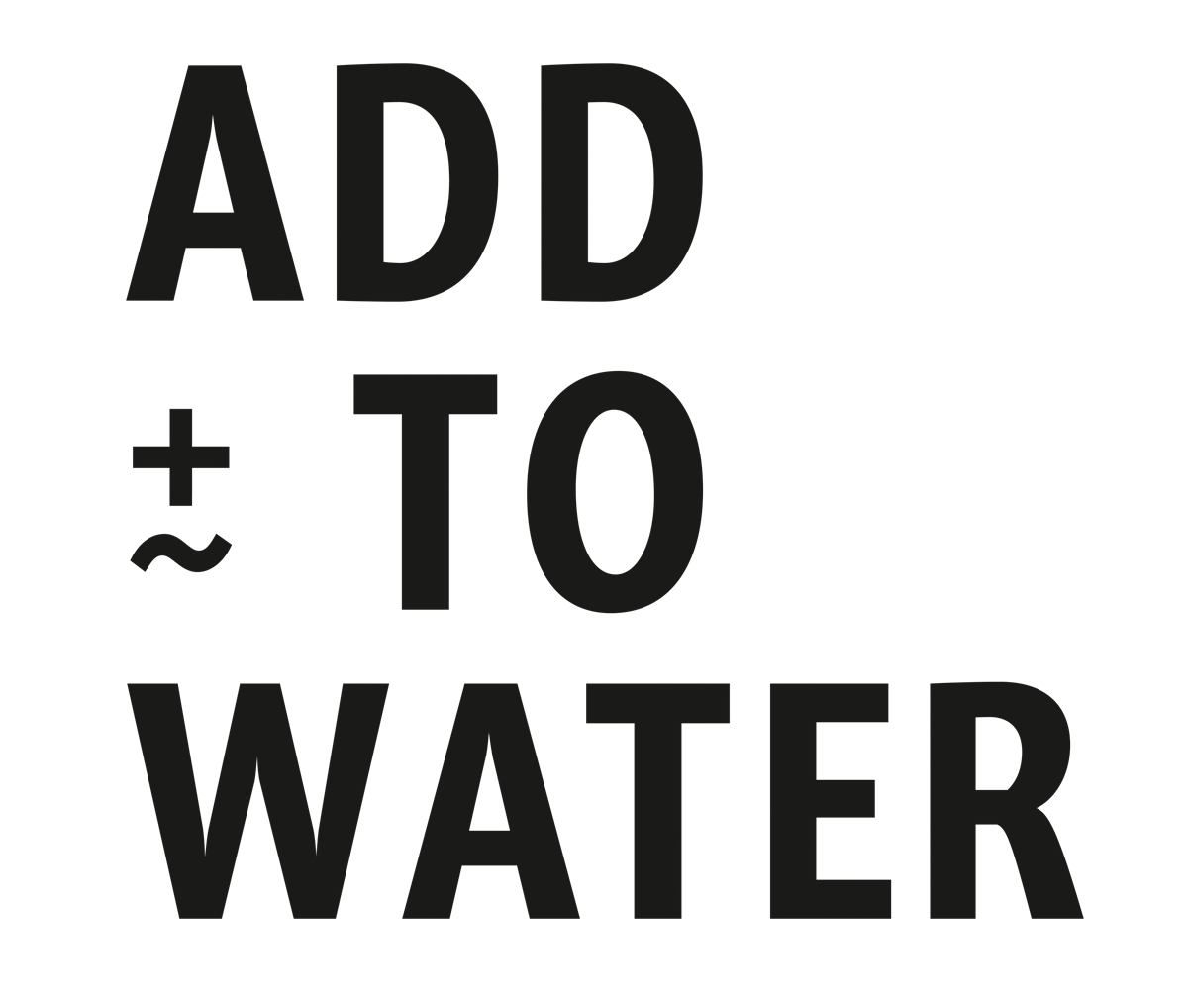 ADD TO WATER Logo
