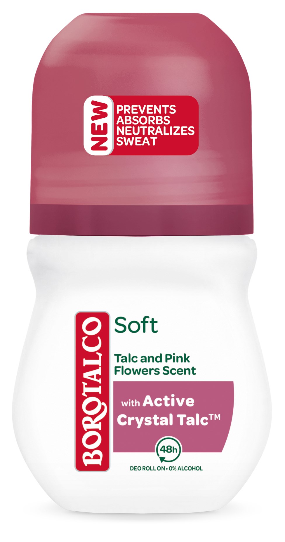 Borotalco SOFT mit Active Crystal Talc™