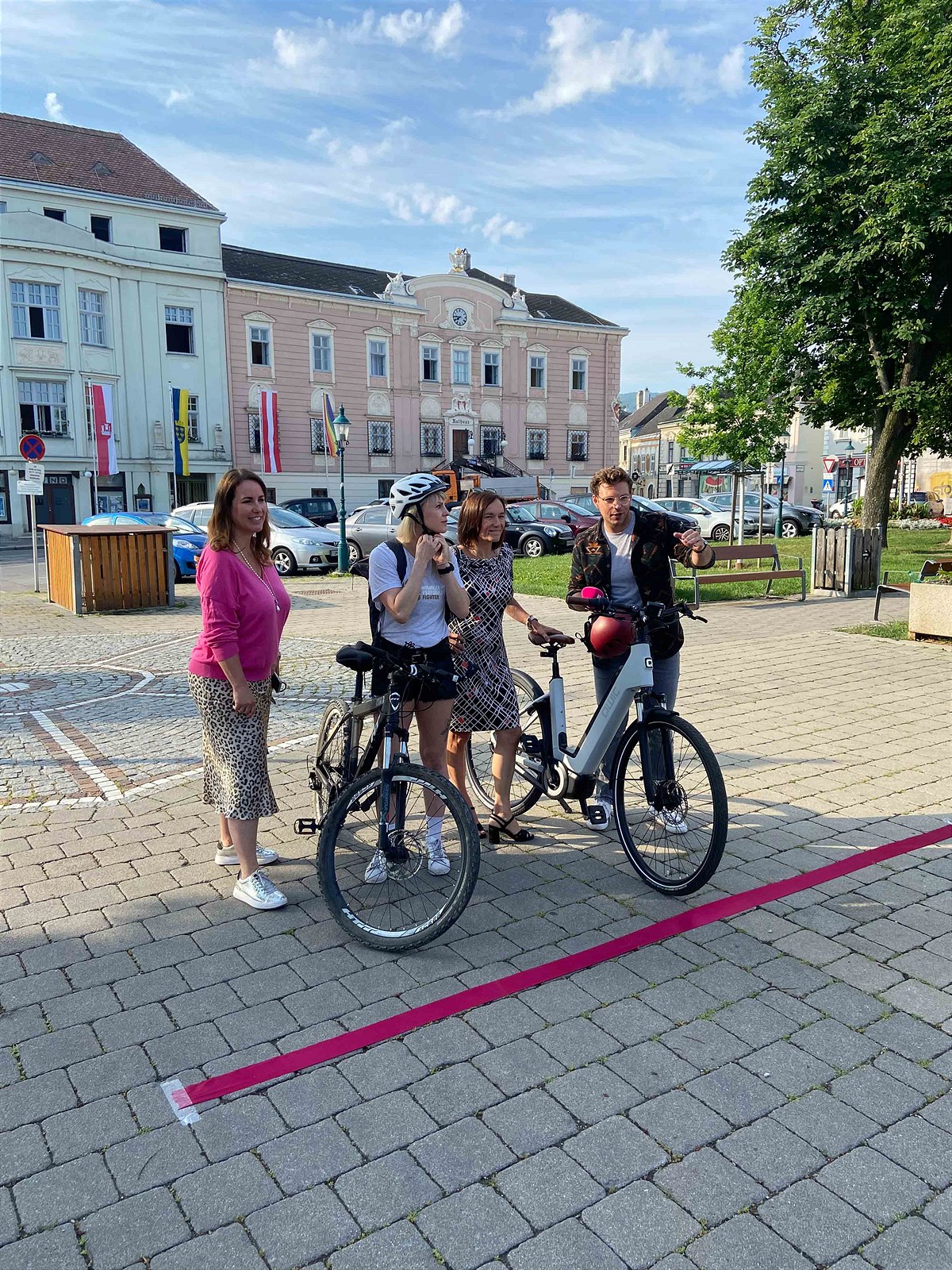 Die QWIC Pendel-Challenge startet in Klosterneuburg 