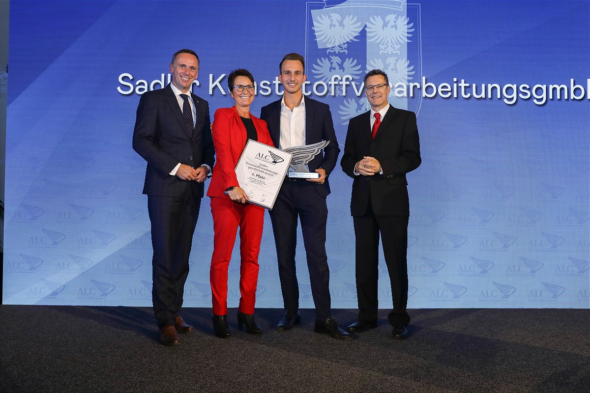 DP ALC NOe 1. Platz National Kleinbetriebe Sadler Kunststoffverarbeitungs- GesmbH