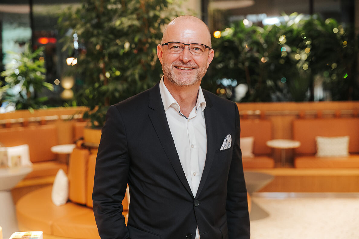 Daniel Schneider, Geschäftsführer von Nespresso Österreich
